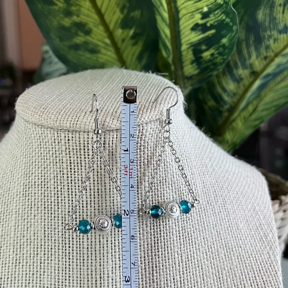💙Handmade Earrings 💙 - Picture 8 of 9